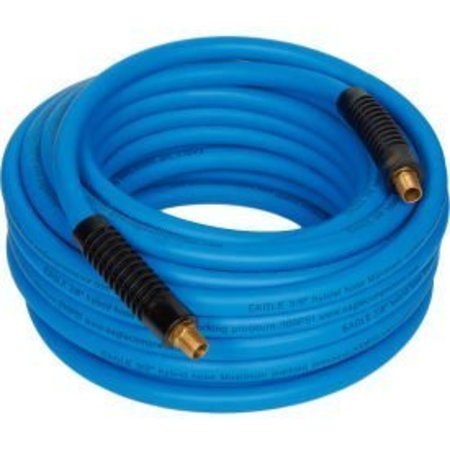 WOOD INDUSTRIES Eagle EA3/8X50-B 3/8"x50' 300 PSI Hybrid Polymer All Weather Low Pressure Air/Water Hose EA3/8X50-B